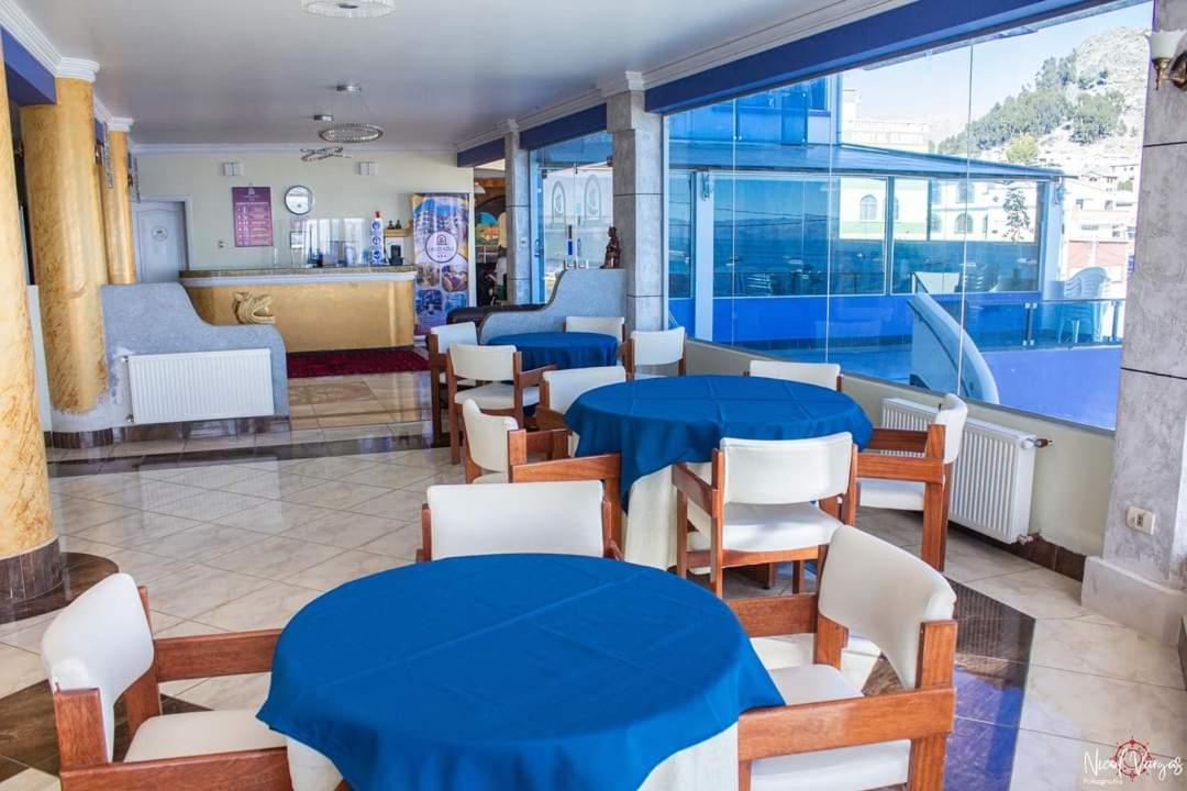 Hotel Lago Azul Copacabana  Eksteriør billede