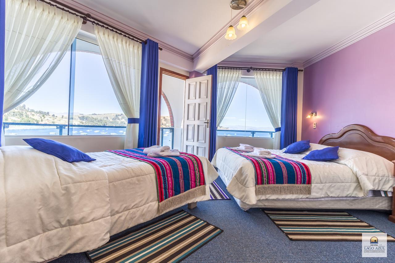 Hotel Lago Azul Copacabana  Eksteriør billede
